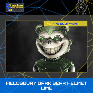 Gear - Fieldsbury Dark Bear Helmet – Lime