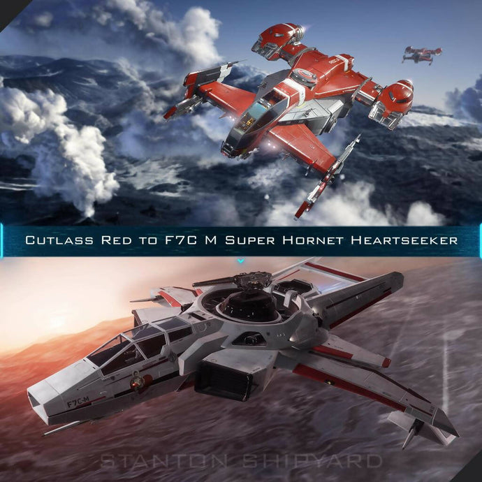 Upgrade - Cutlass Red to F7C-M Super Hornet Heartseeker