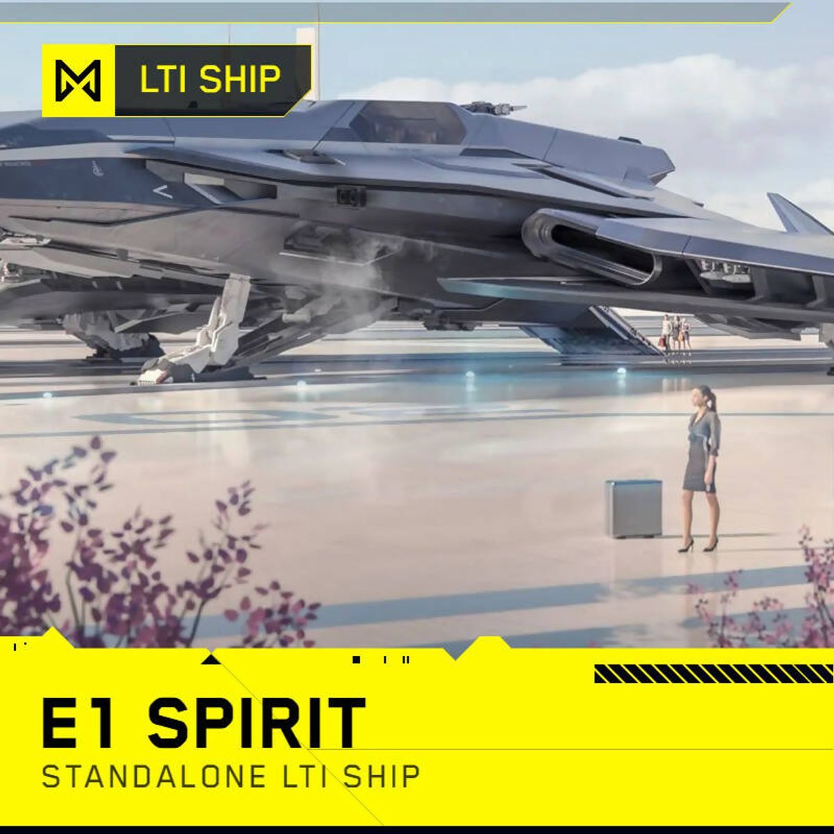 Star Citizen Ship - A1 Spirit - LTI Lifetime Insurance - Crusader