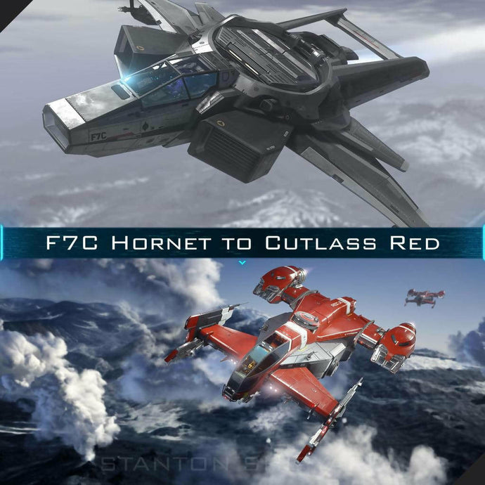 Upgrade - F7C Hornet to Cutlass Red