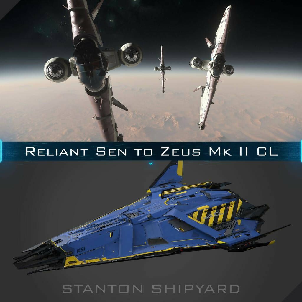 Upgrade - Reliant Sen to Zeus Mk II CL