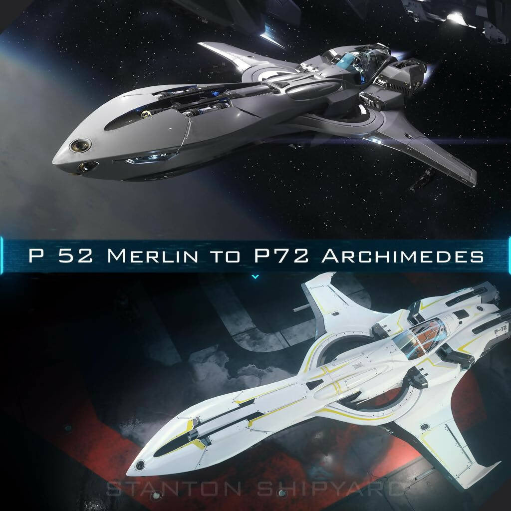 Upgrade - P-52 Merlin to P-72 Archimedes