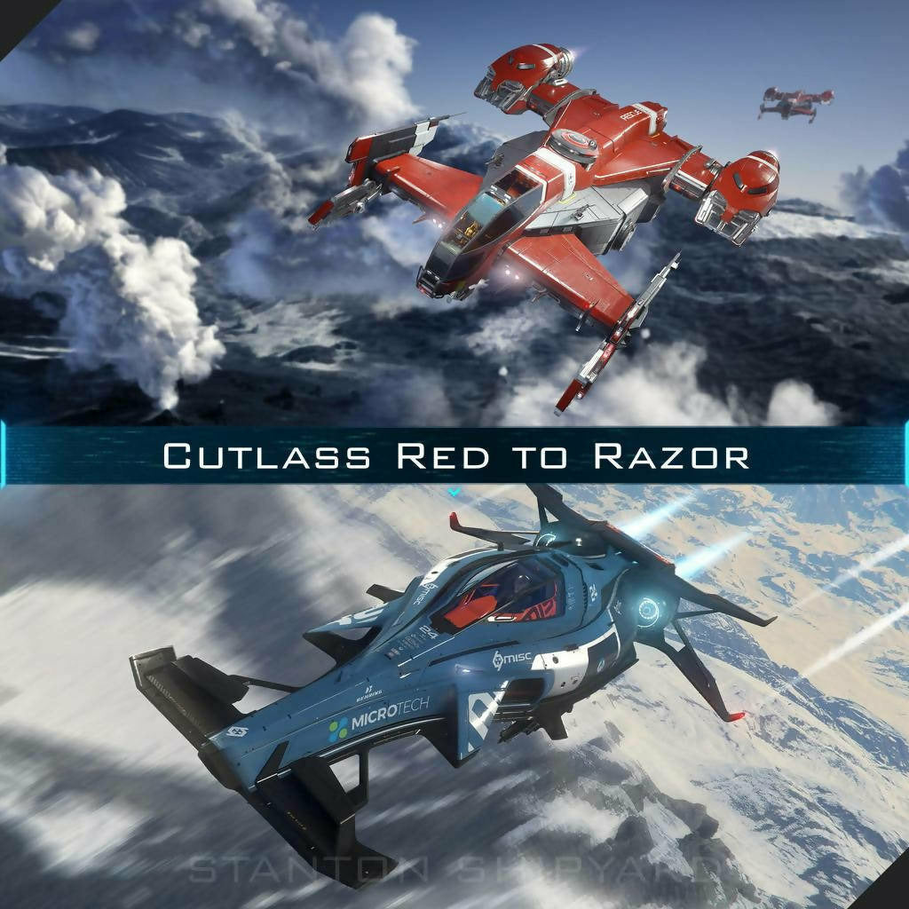 Upgrade - Cutlass Red to Razor