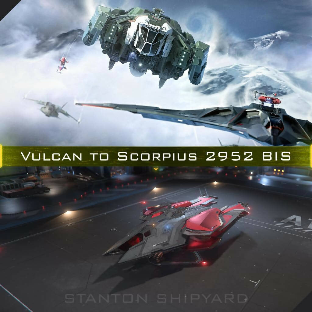 2952 BIS Upgrade - Vulcan to Scorpius + 10 Yr insurance + Paint & Goodies