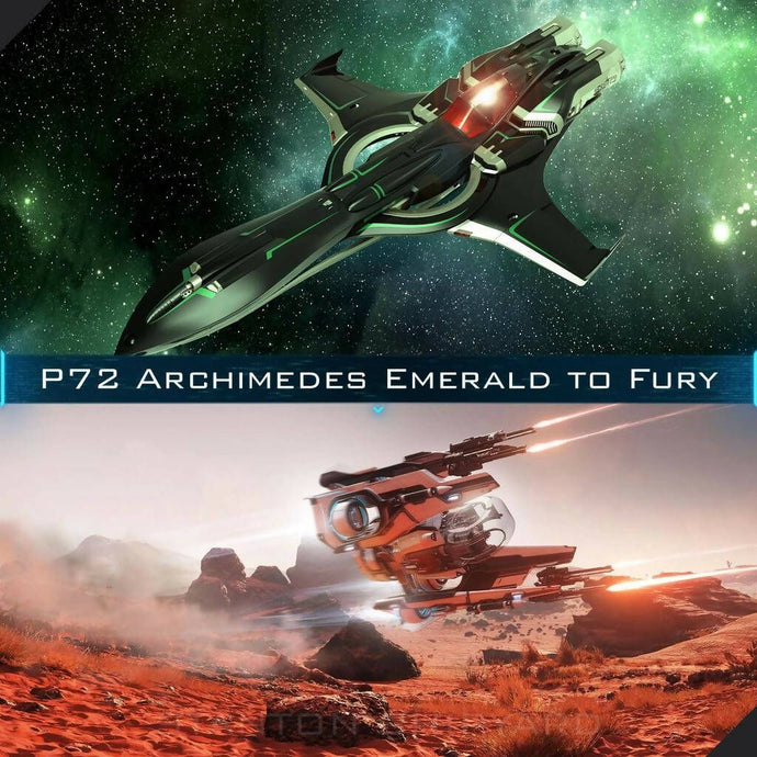 Upgrade - P-72 Archimedes Emerald to Fury