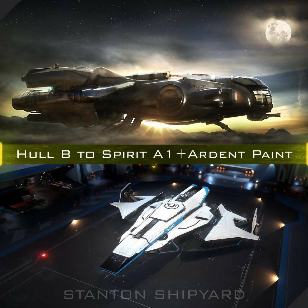 Upgrade - Hull B to A1 Spirit + Ardent Paint