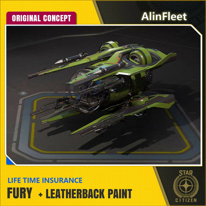 Fury Plus Leatherback Paint - LTI Insurance - Original Concept