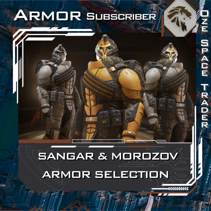 Equipment - Sangar Helmet & Morozov Armor Selection