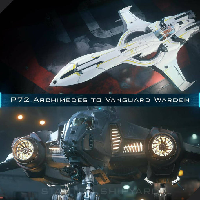 Upgrade - P-72 Archimedes to Vanguard Warden