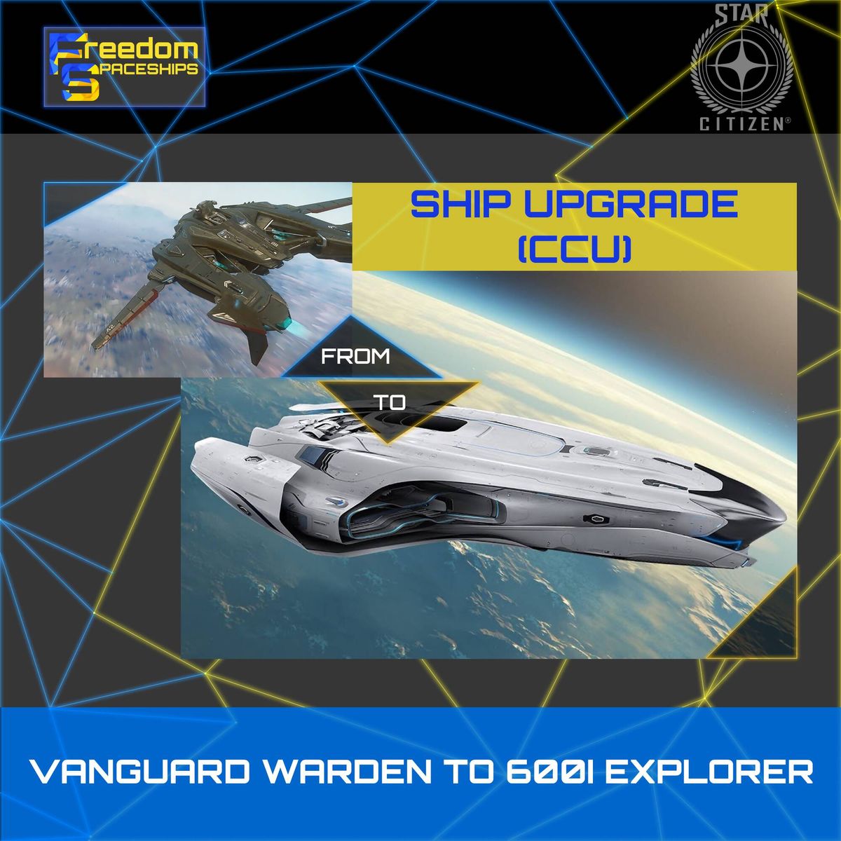 Upgrade - Vanguard Warden to 600i Explorer
