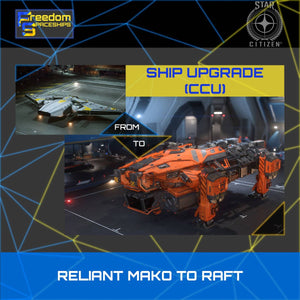 Upgrade - Reliant Mako to Raft