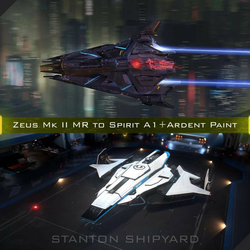 Upgrade - Zeus Mk II MR to A1 Spirit + Ardent Paint