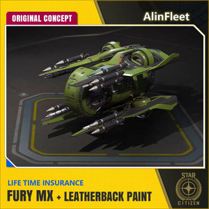 Fury MX Plus Leatherback Paint - LTI Insurance - Original Concept