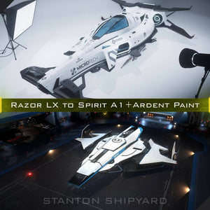 Upgrade - Razor LX to A1 Spirit + Ardent Paint