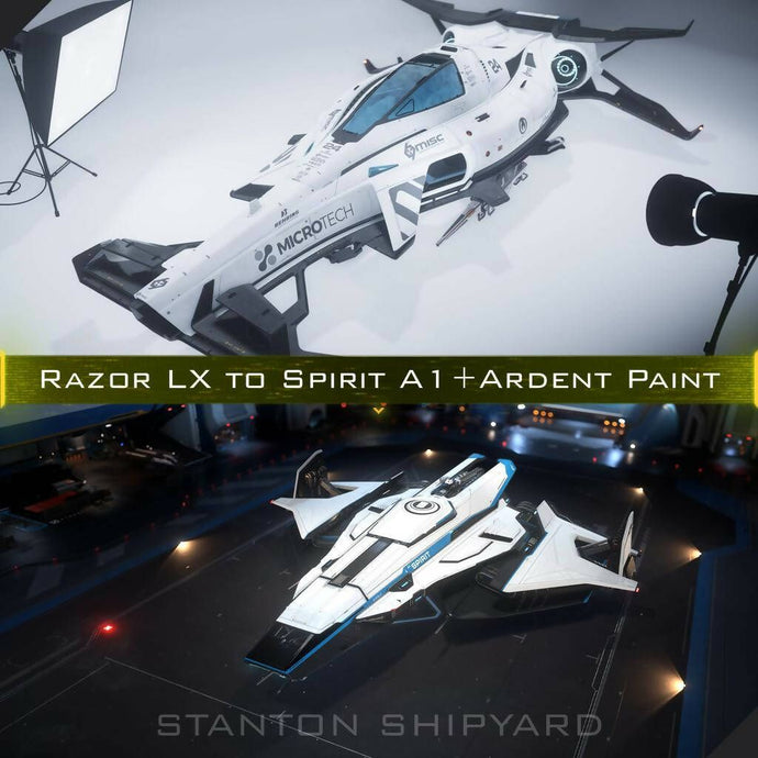 Upgrade - Razor LX to A1 Spirit + Ardent Paint