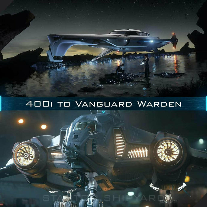 Upgrade - 400i to Vanguard Warden