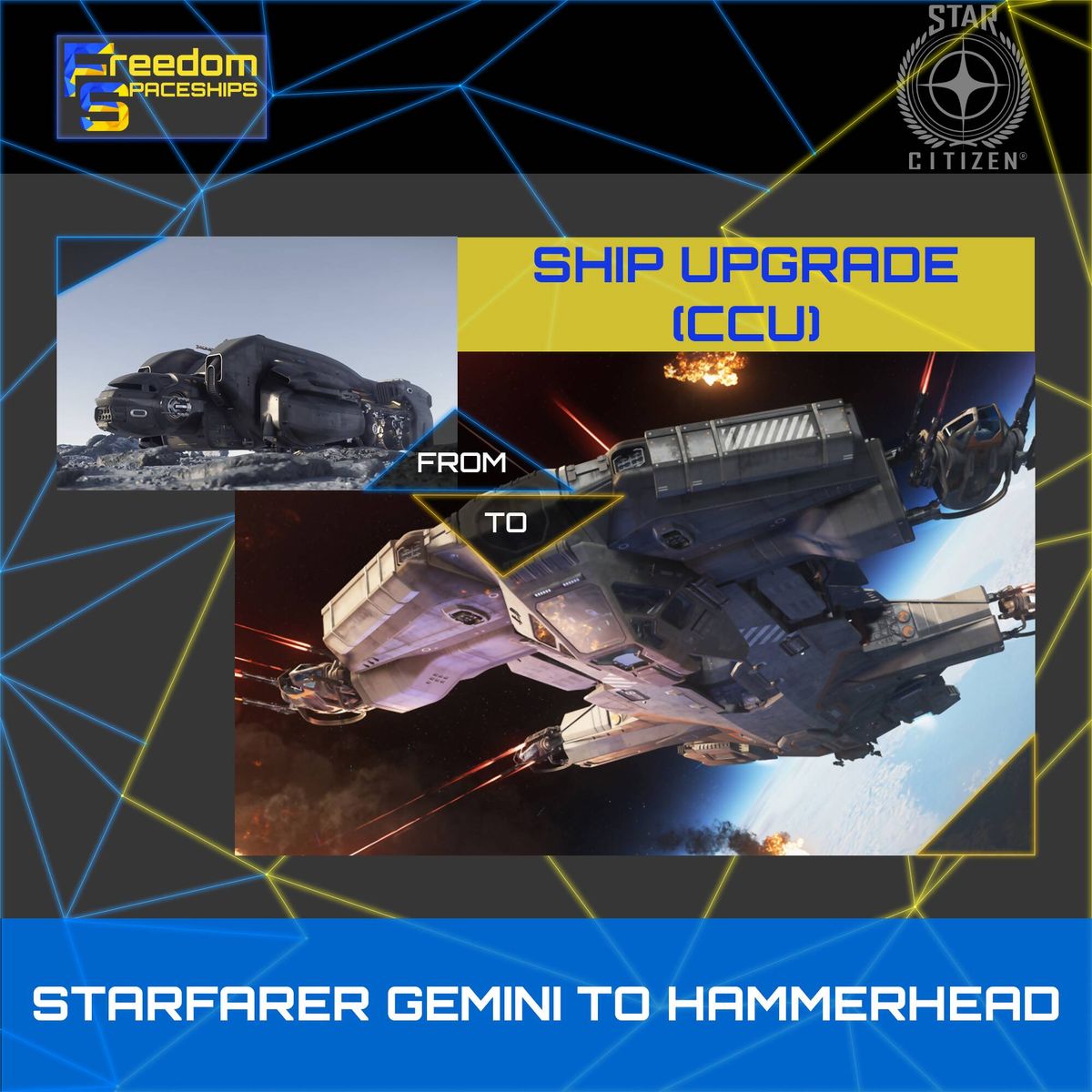Upgrade - Starfarer Gemini to Hammerhead
