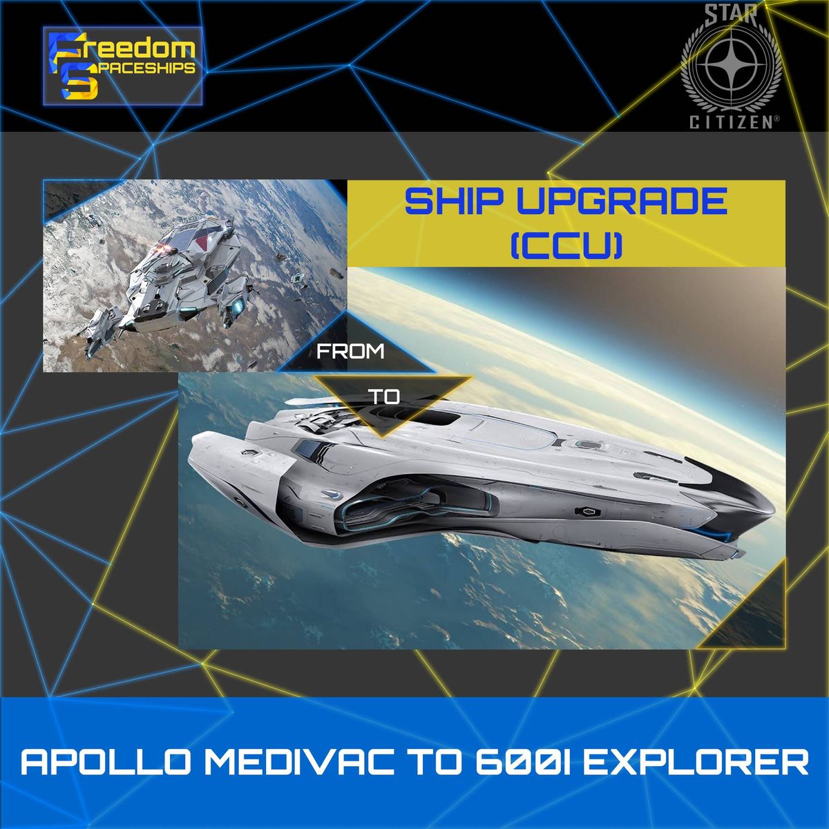 Space-Foundry.com: Upgrade - Apollo Medivac to 600i Explorer