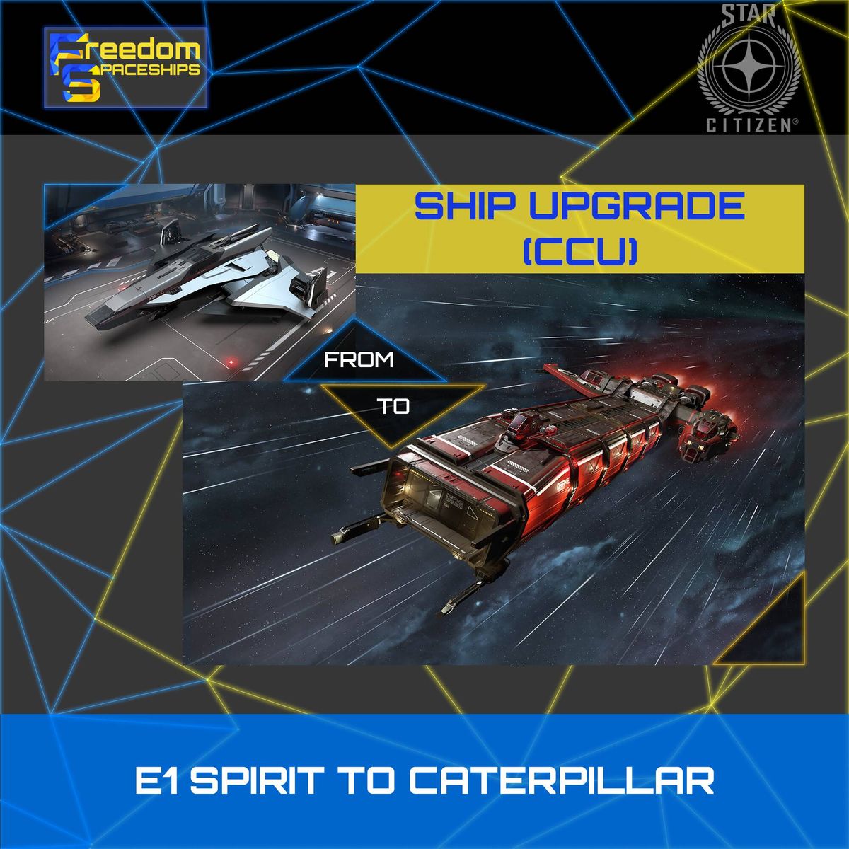 Upgrade - E1 Spirit to Caterpillar