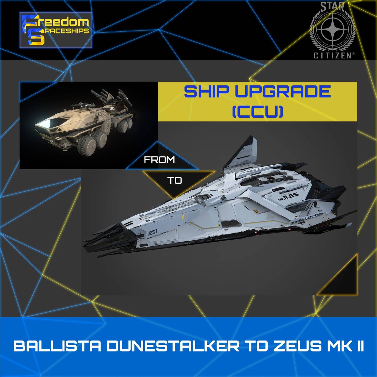 Upgrade - Ballista Dunestalker to Zeus MK II ES