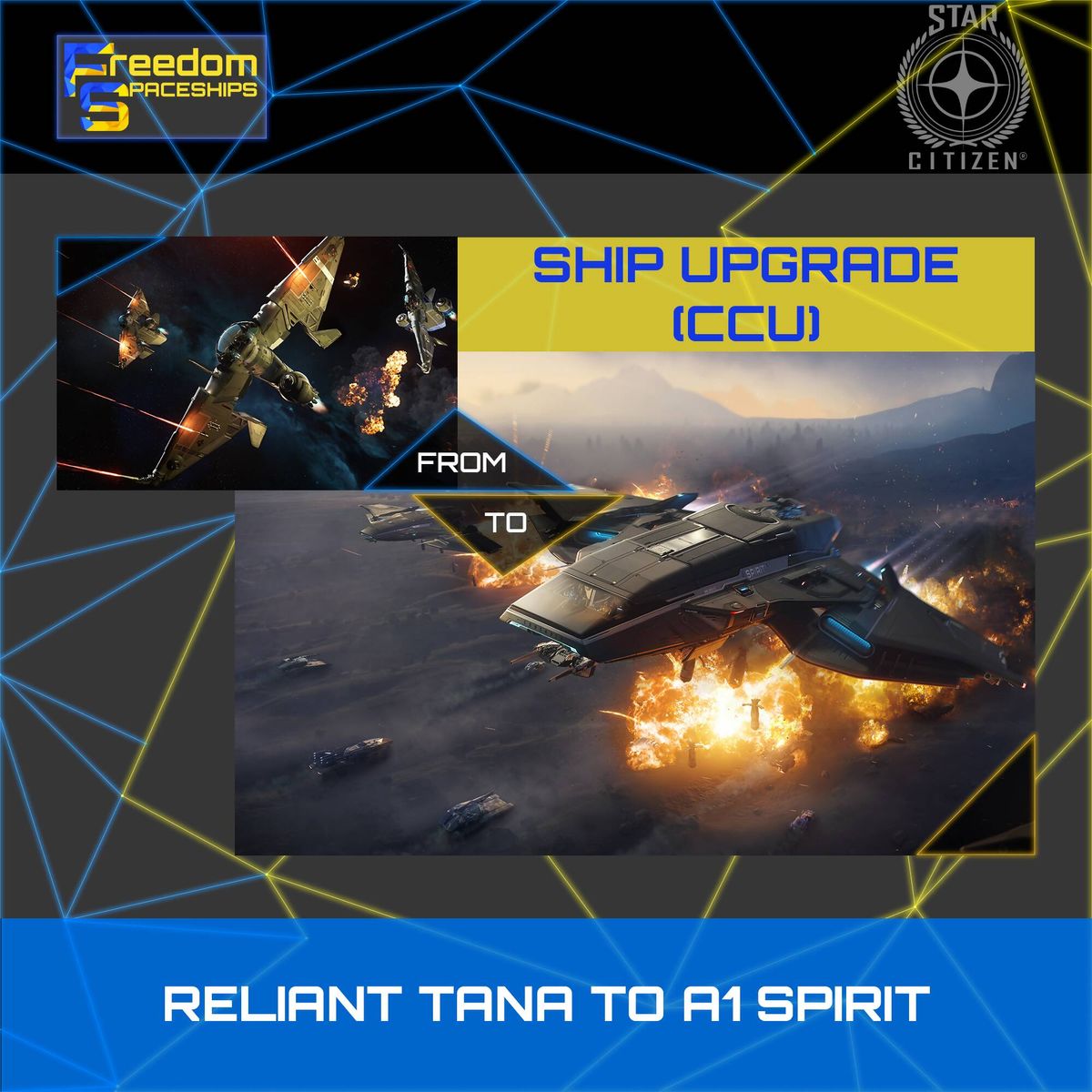 Upgrade - Reliant Tana to A1 Spirit