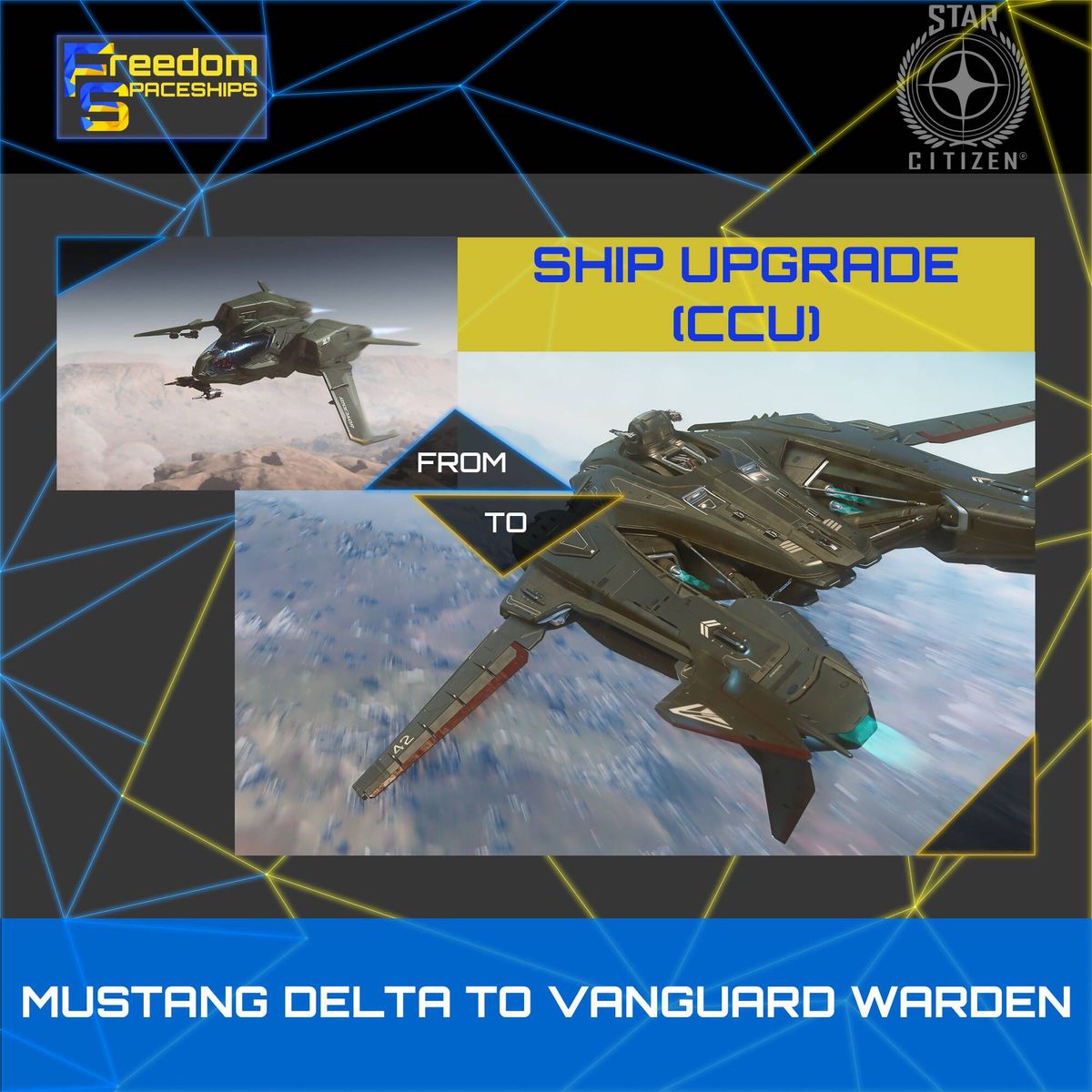 Upgrade - Mustang Delta to Vanguard Warden