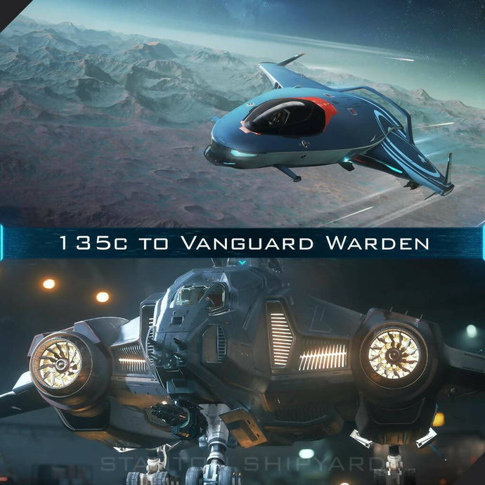 Upgrade - 135c to Vanguard Warden