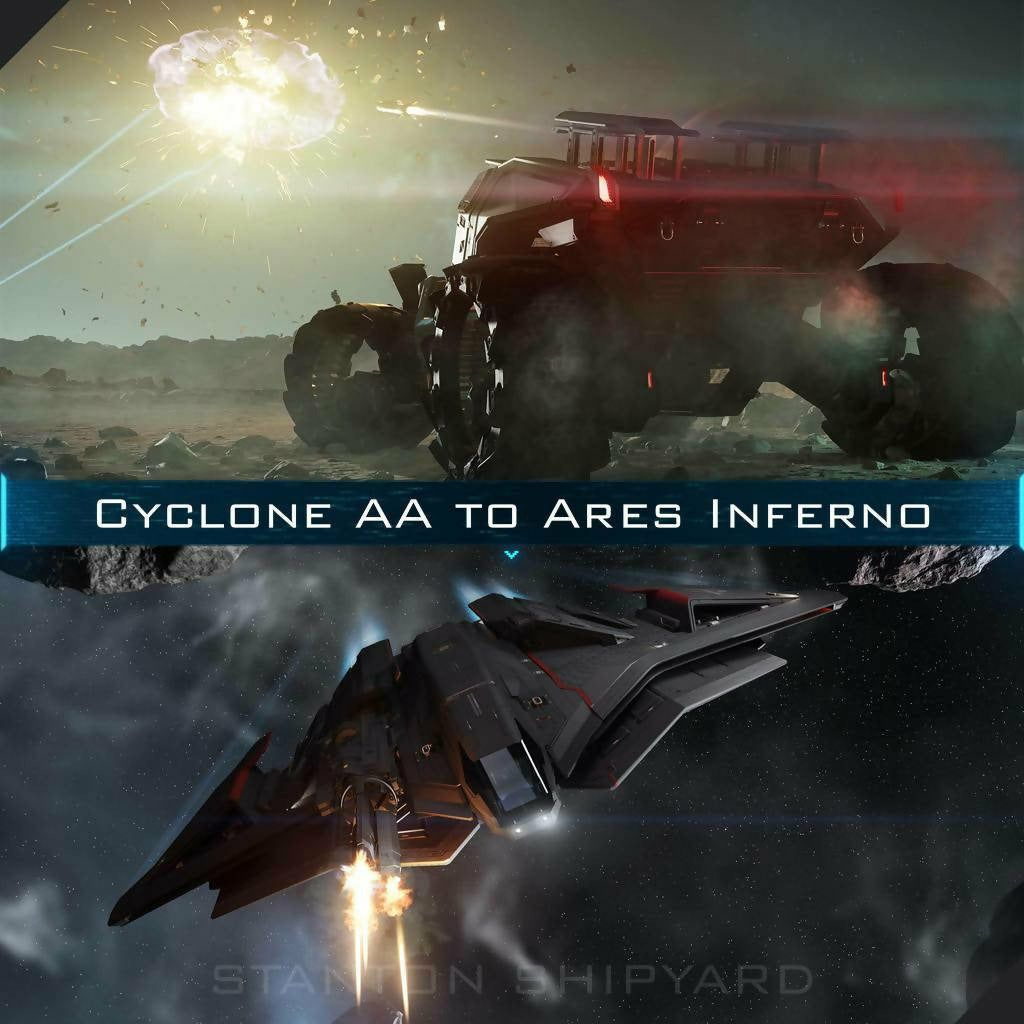 Upgrade - Cyclone AA to Ares Inferno