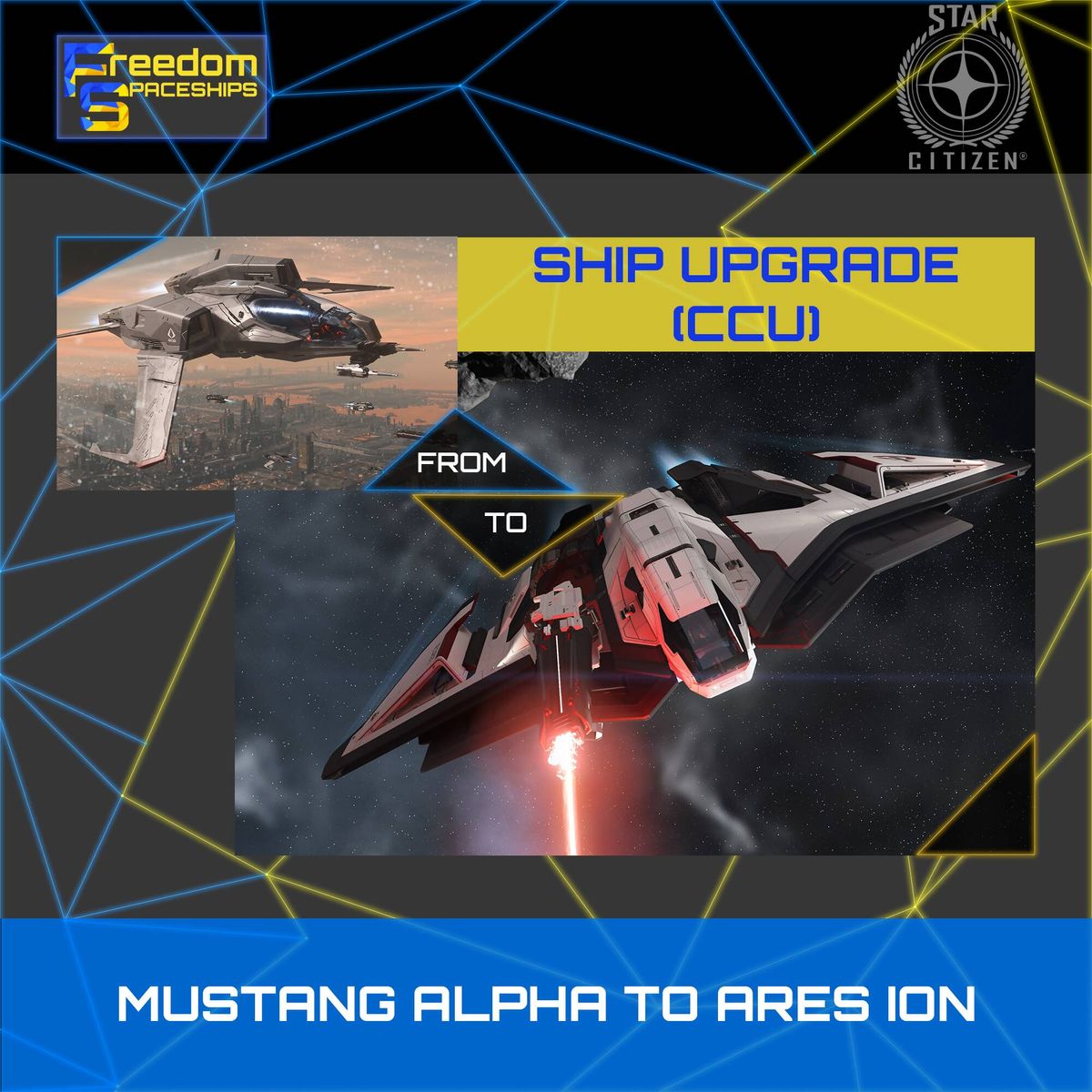 Upgrade - Mustang Alpha to Ares Ion