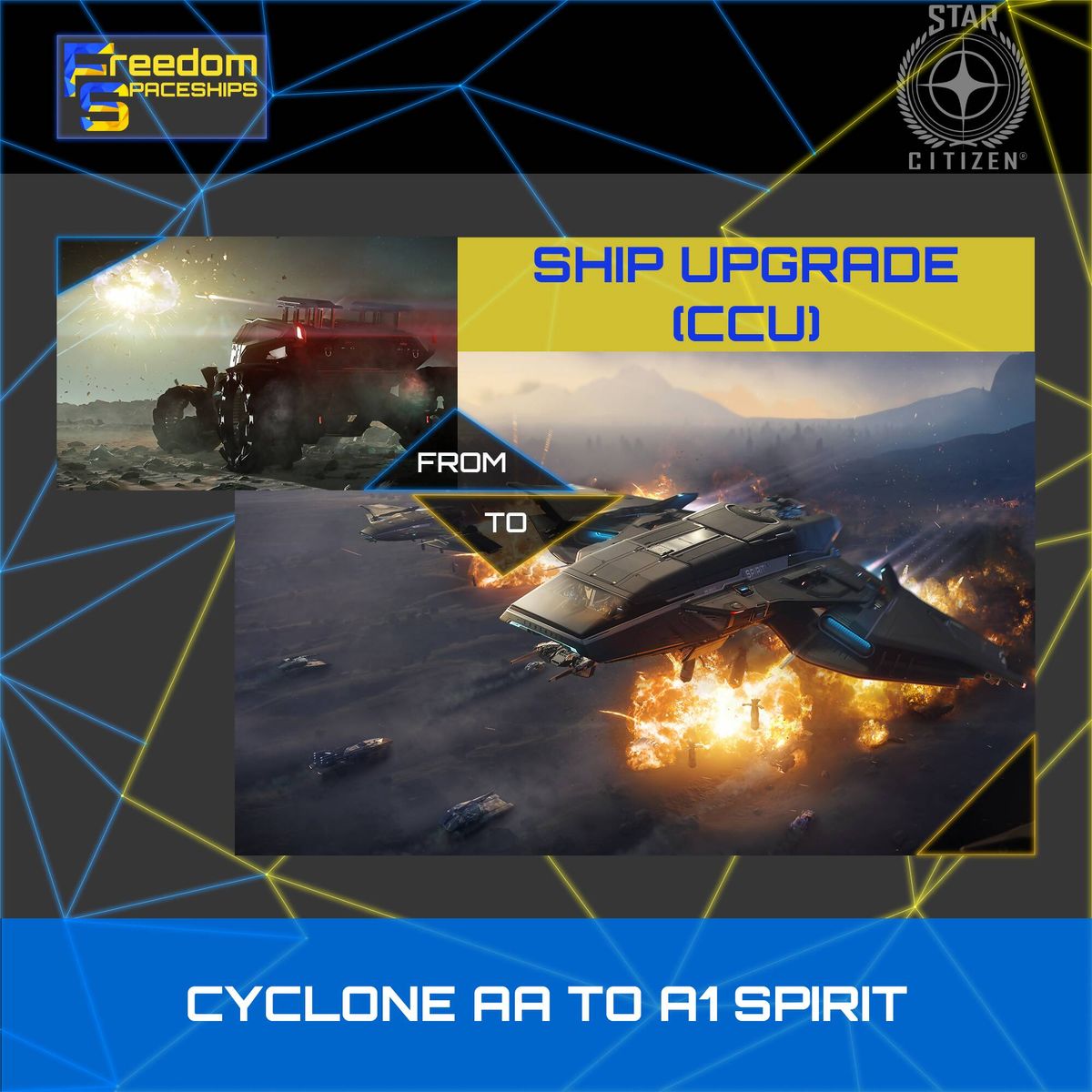 Upgrade - Cyclone AA to A1 Spirit