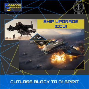 Upgrade - Cutlass Black to A1 Spirit