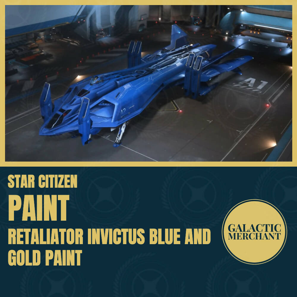 PAINT - Retaliator Series - Invictus Blue and Gold Paint