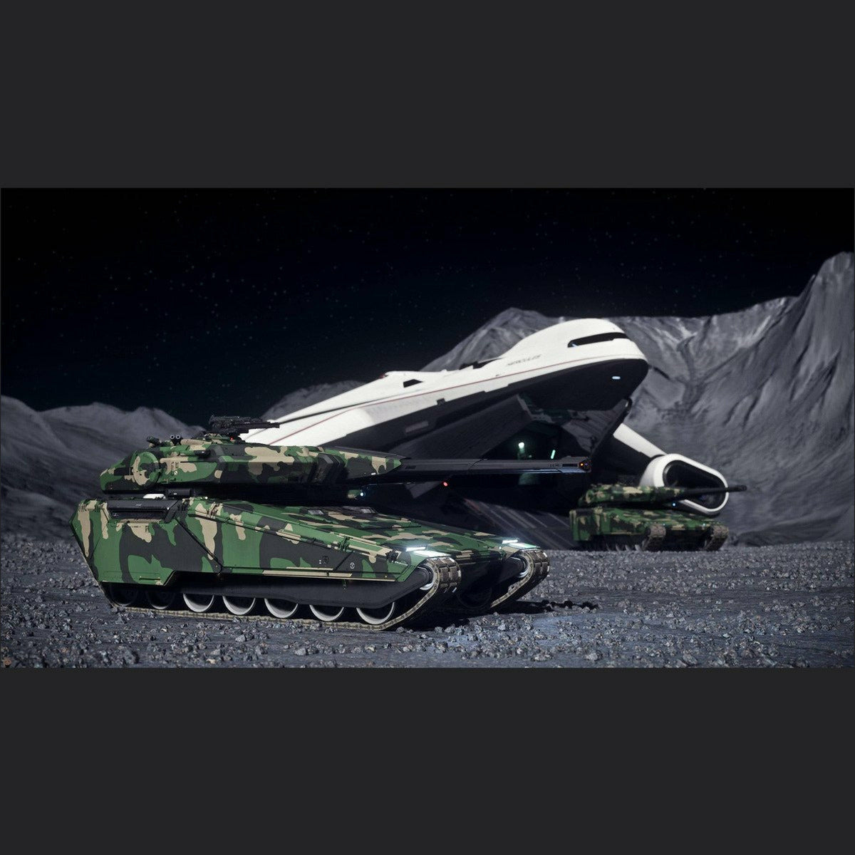 Cutlass Black to Nova Tank (120m Insurance) | Space Foundry Marketplace.
