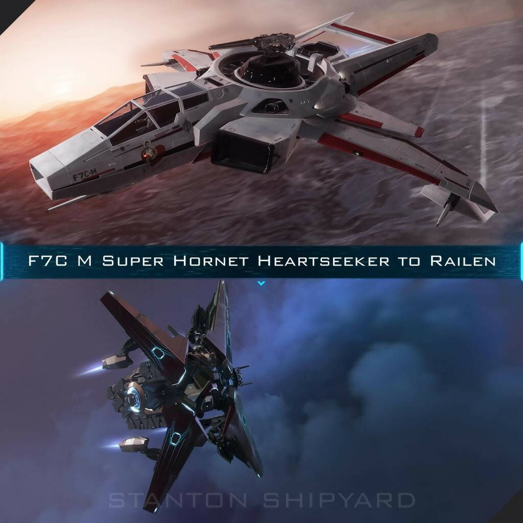 Upgrade - F7C-M Super Hornet Heartseeker to Railen