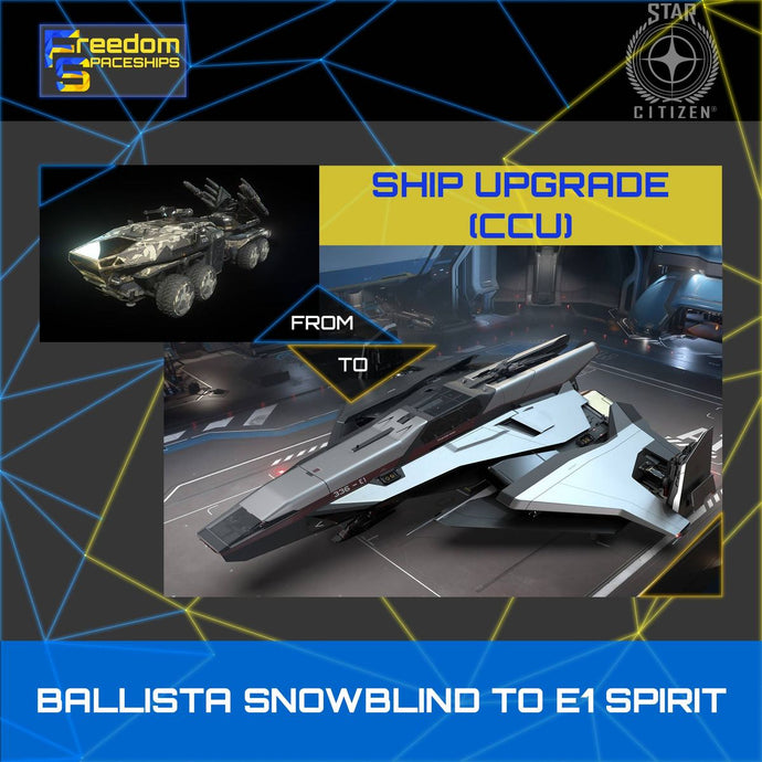 Upgrade - Ballista Snowblind to E1 Spirit