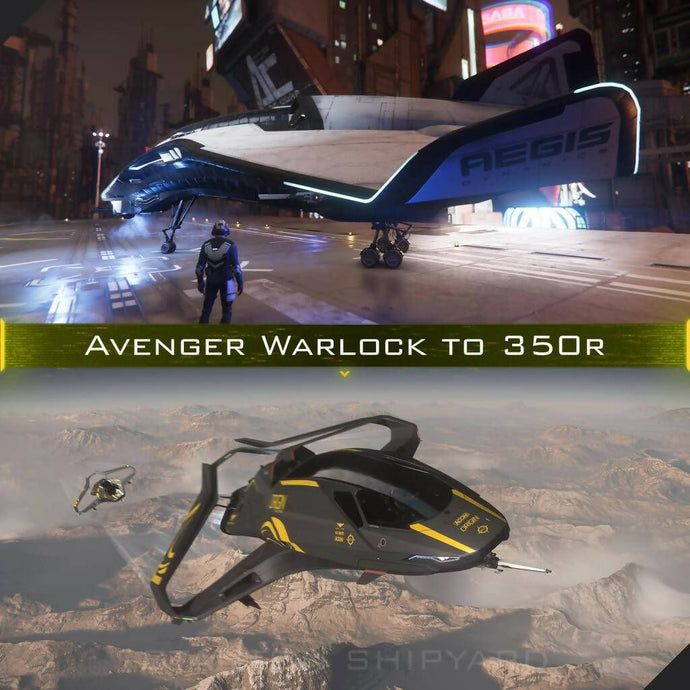Upgrade - Avenger Warlock to 350r + 12 Months Insurance