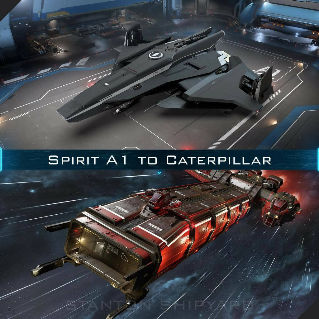 Upgrade - A1 Spirit to Caterpillar
