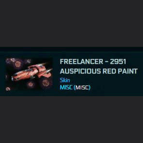 Freelancer Max with Auspicious Red skin | Space Foundry Marketplace.