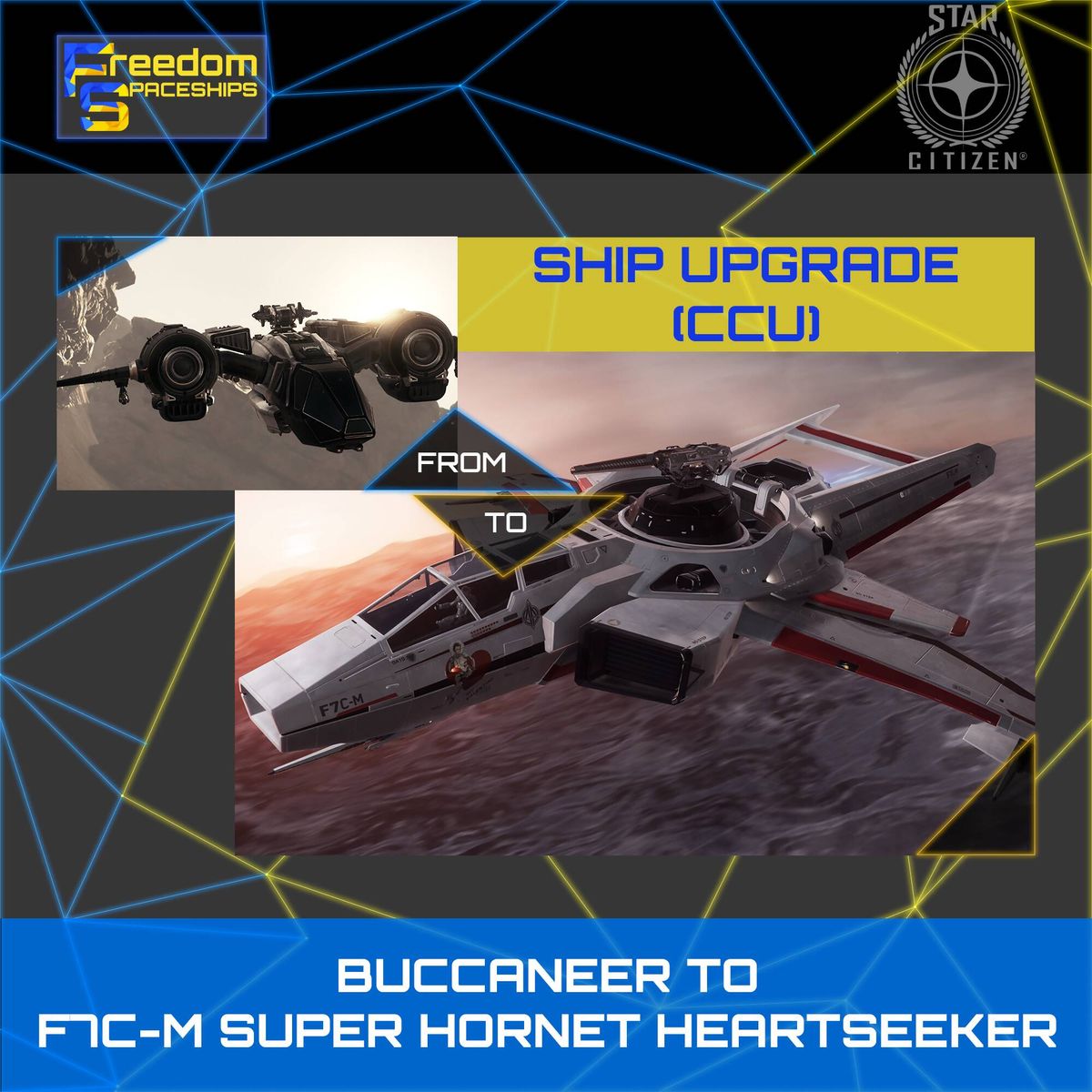 Upgrade - Buccaneer to F7C-M Super Hornet Heartseeker