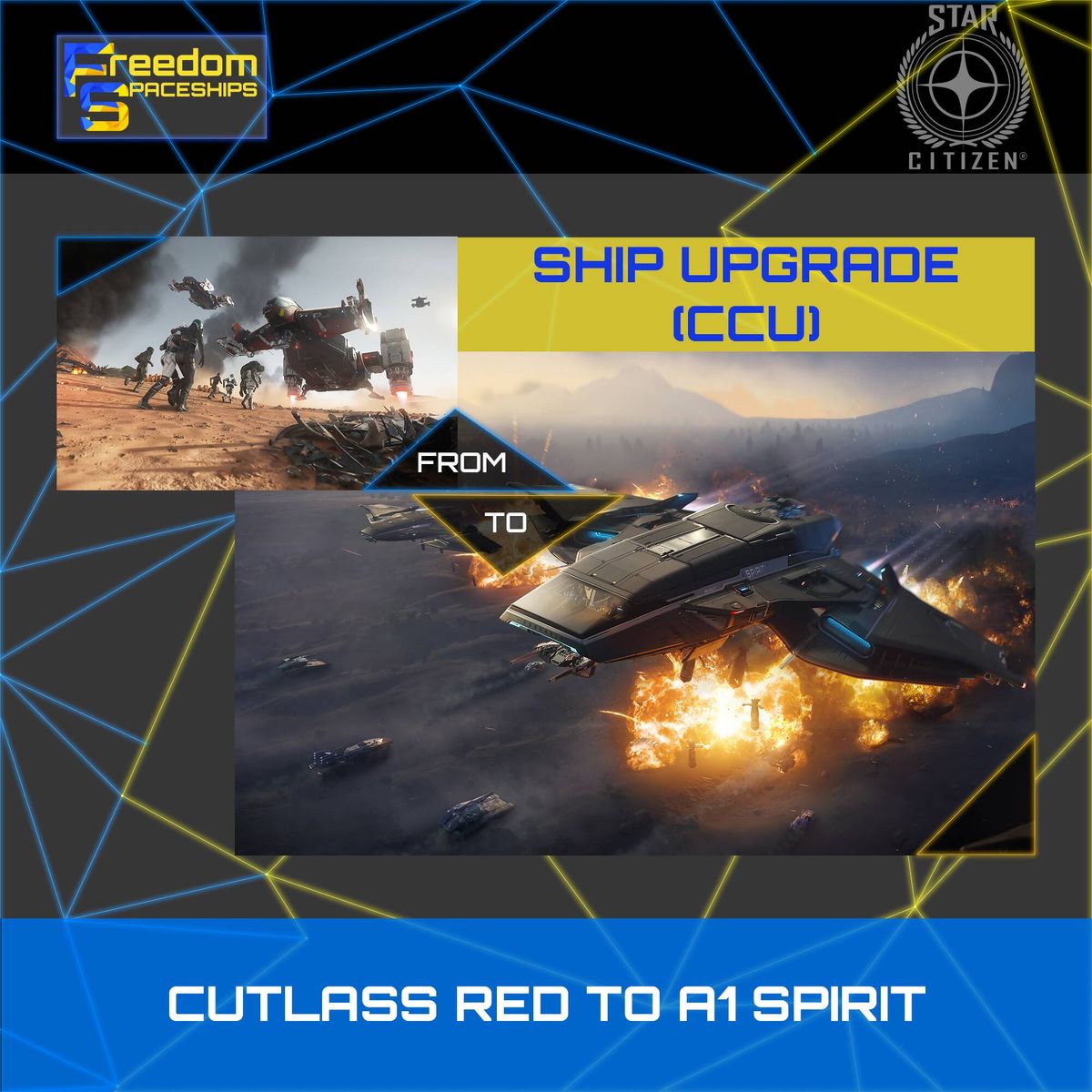 Upgrade - Cutlass Red to A1 Spirit