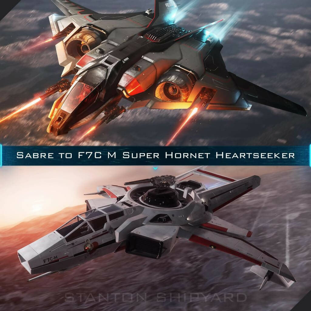 Upgrade - Sabre to F7C-M Super Hornet Heartseeker