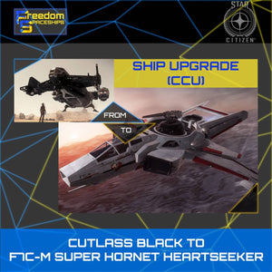 Upgrade - Cutlass Black to F7C-M Super Hornet Heartseeker