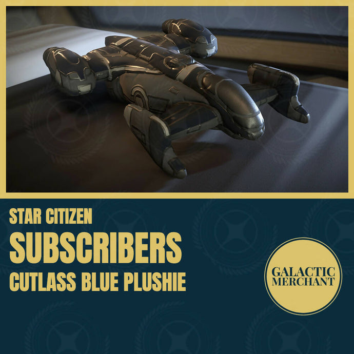SUBSCRIBERS - Cutlass Blue Plushie
