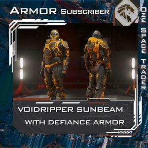 Equipment - Voidripper Helmet & Defiance Armor Selection