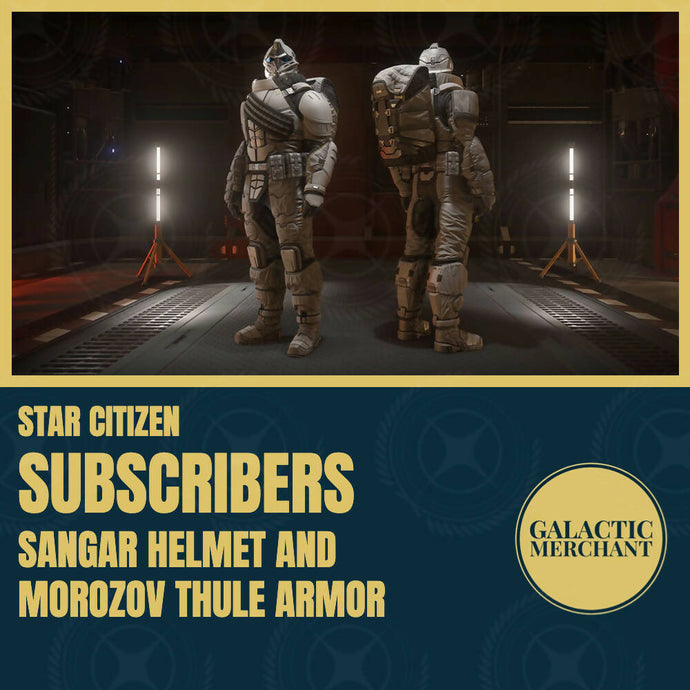 SUBSCRIBERS - Sangar Helmet and Morozov Thule Armor