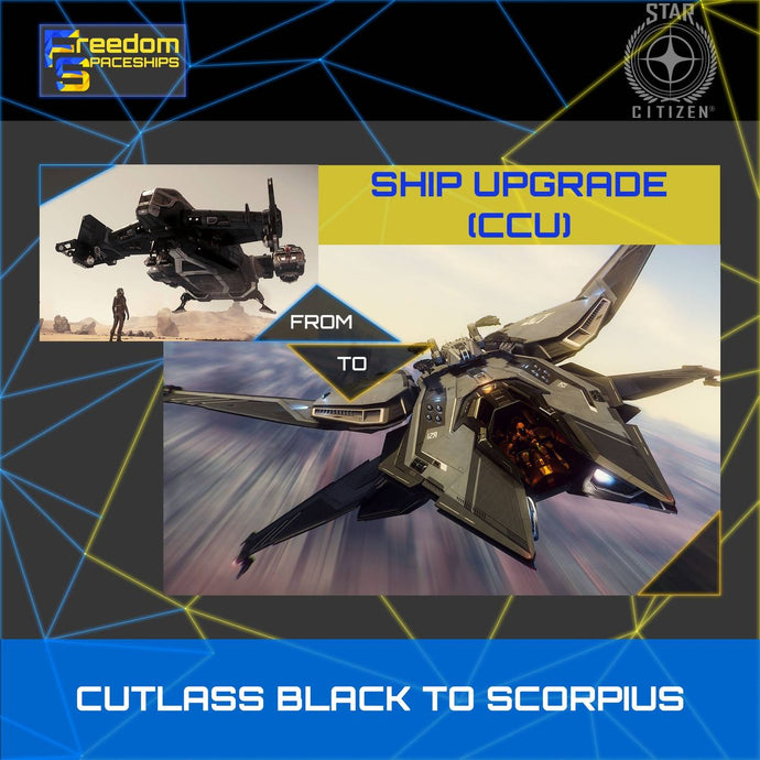 Upgrade - Cutlass Black to Scorpius