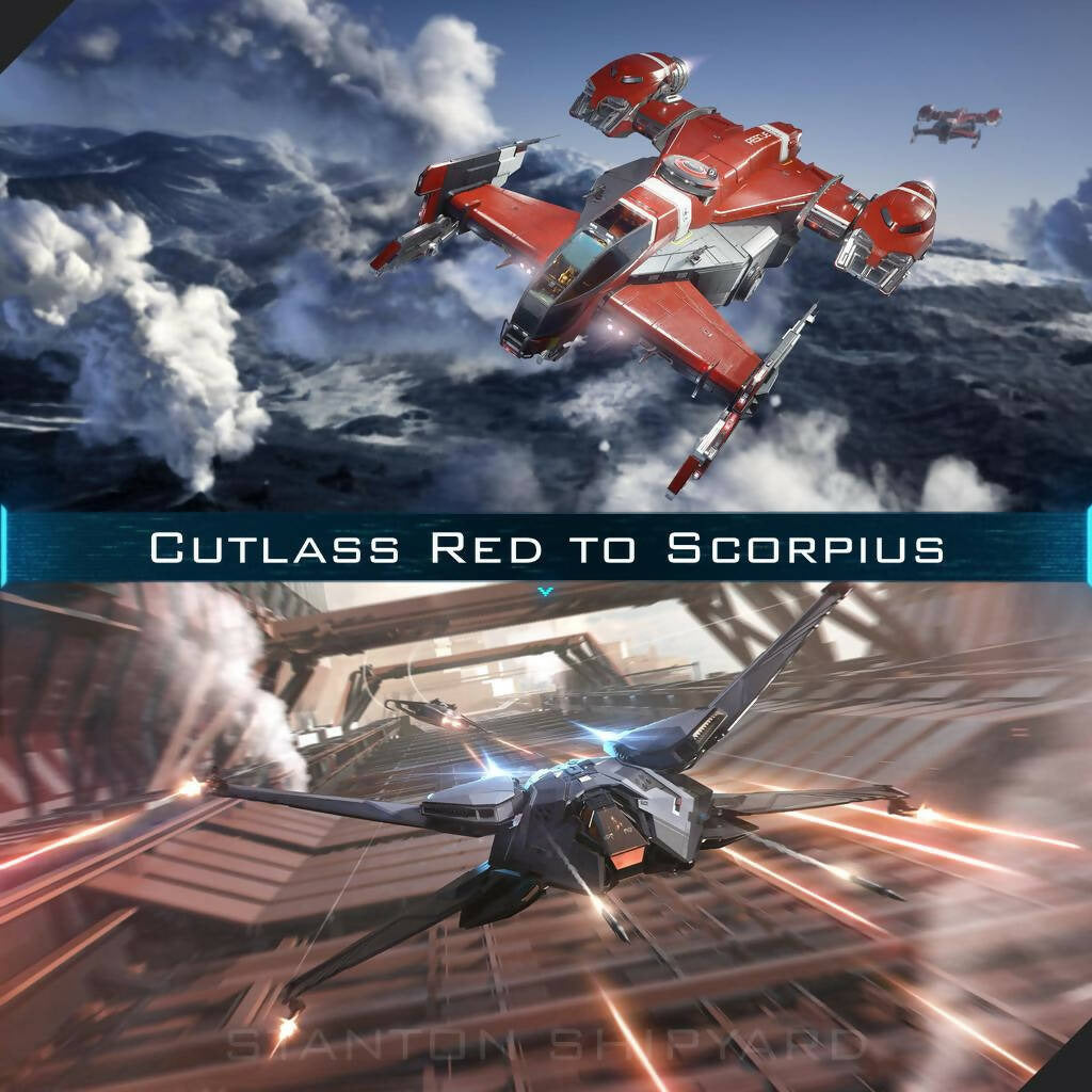 Upgrade - Cutlass Red to Scorpius
