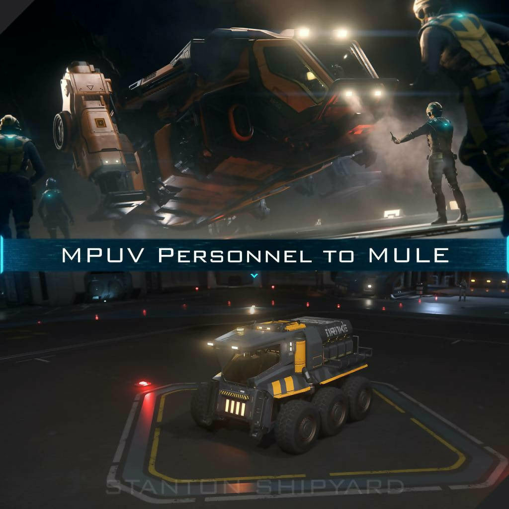 Upgrade - MPUV Personnel to Mule