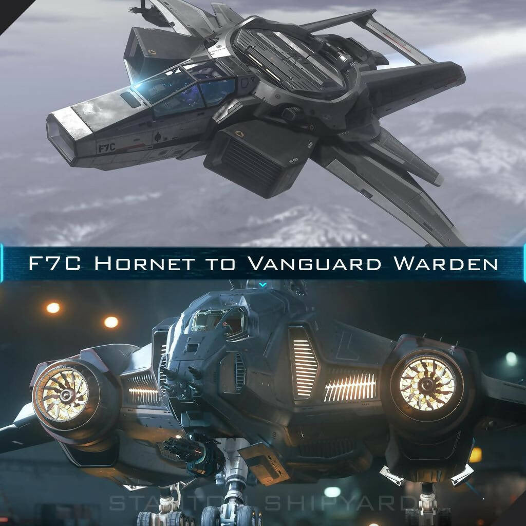 Upgrade - F7C Hornet to Vanguard Warden