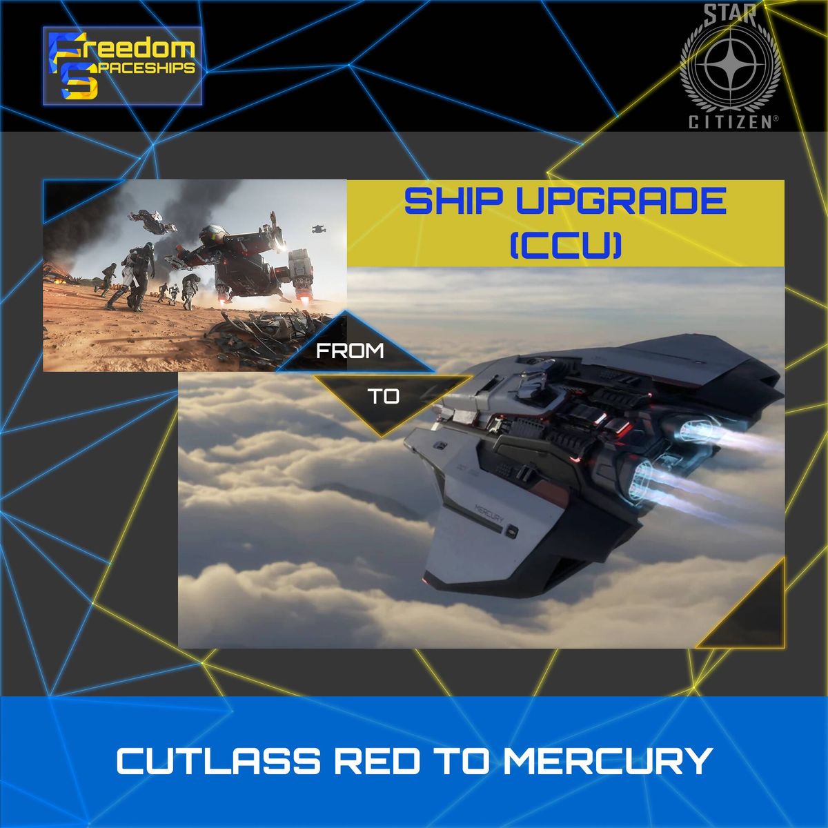 Upgrade - Cutlass Red to Mercury